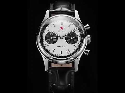 SEAKOSS 1963 Panda Chronograph 40 mm ST1901 Luminous Waterproof #watch #mechanicalclocks #omega
