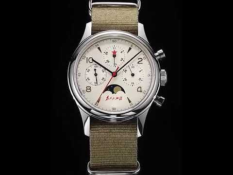 SEAKOSS 1963 Chronograph Moon Phase 40mm Sapphire Watch #mechanicalclocks #mechanicaltimepieces