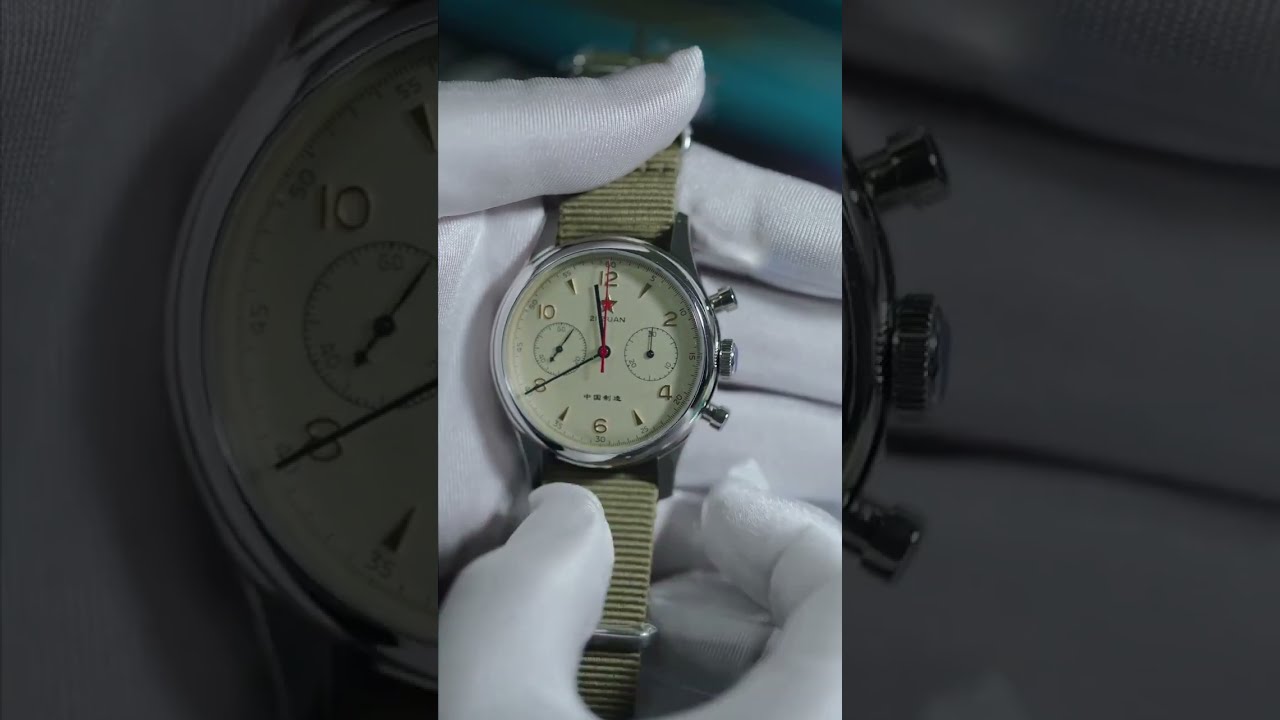 RED STAR 38mm 1963 Chronograph Review | Seagull ST1901 Movement | ZY Chrono
