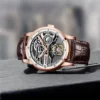AESOP Flywheel Tourbillon Skeleton Manual Sapphire Luminous Watch 6