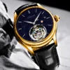 AESOP Top Brand Gold Star Sky Tourbillon Luxury Sapphire Pilot Watch 3