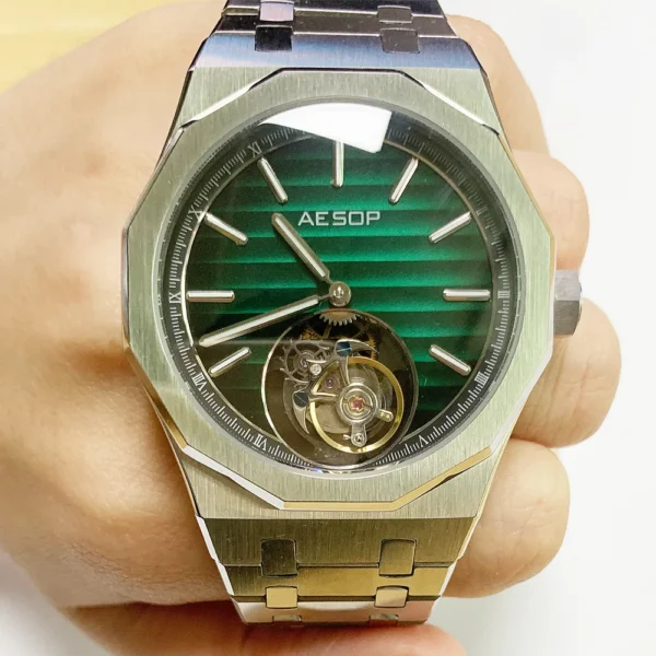 AESOP 7057 Gradient Classic Twelve-Edge Flying Tourbillon Manual 1