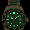 Aviasee Hetian Fashion Biyu Jade Automatic Calendar Luminous Sapphire Watch 3