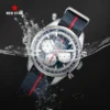 Red Star 1963 Pilot Chronograph ST1903 Super Luminous Waterproof 3