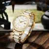 AIVASEE Hetian Business Jade Automatic Stainless Steel Waterproof Watch 5