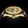 AESOP Zodiac Gold Dog Tourbillon Skeleton Luminous Watch 4