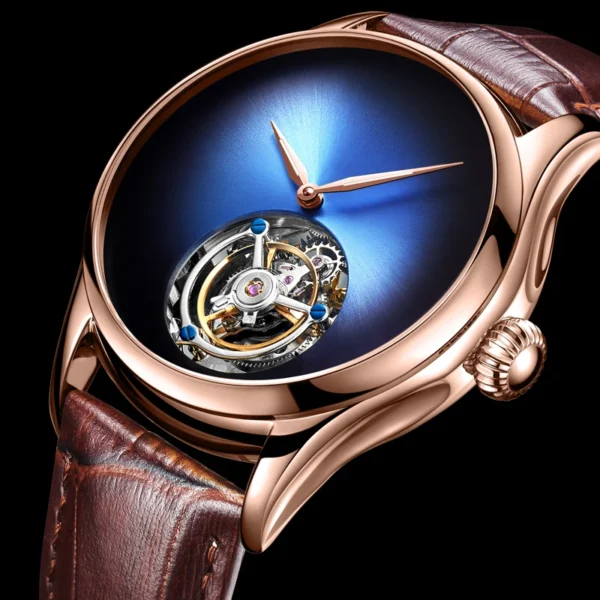 AESOP Leopard Eye Original Tourbillon Skeleton Sapphire Watch 1