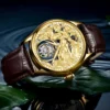 AESOP Real Tourbillon Skeleton Luxury Waterproof Sapphire Watch 3