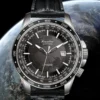 World Map GMT 3D Relief Automatic 50 Bar Sapphire Luminous Watch 1
