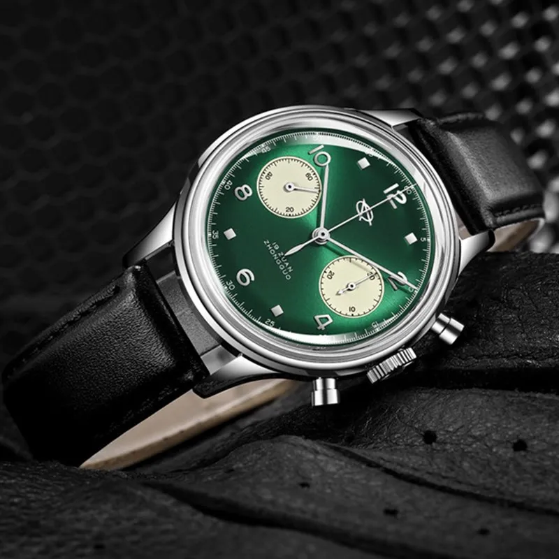 Red Star 1963 Pilot Chronograph 38mm ST1901 Sapphire 4