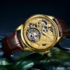 Super Zodiac Tiger Skeleton Tourbillon Hand-Wind Luxury Sapphire 4