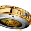 DIELLA Original Jade 3D Earth Automatic 24-Hour Calendar Sapphire Watch 3