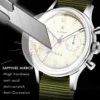 SEAKOSS 1963 Retro Pilot Chronograph ST1901 Hand-Winding Sapphire 4