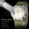 SEAKOSS 1963 Original Pilot Chronograph 38/40mm ST1901 Hand-Winding Luminous 5