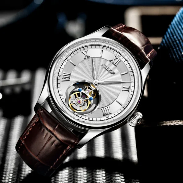 AESOP Limited Edition Tourbillon Manual-Winding Sapphire Watch 2