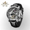 AESOP Flywheel Tourbillon Skeleton Manual Sapphire Luminous Watch 3