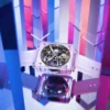 AESOP Transparent Luxury Tourbillon Skeleton Sapphire Automatic 5