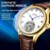 AESOP 7061 Skeleton Tourbillon Manual Sapphire Luxury Waterproof Watch 4