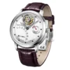TOPHILL Luxury Automatic Tourbillon Skeleton Calendar Sapphire Watch 6