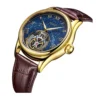 100% Original Star Sky Tourbillon Skeleton Real Sapphire Luxury Watch 6