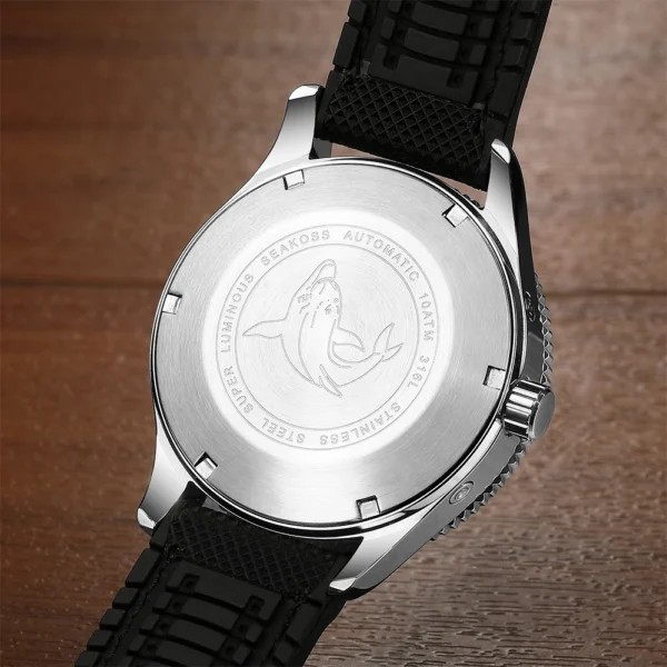 SEAKOSS Signature Sud Nord Hemispheres Automatic Super Luminous Dive Watch 2