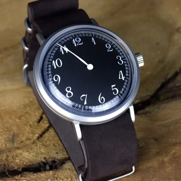 SEAKOSS Antique Submarine 1963 Military Single-Hand Manual 40mm Watch 1