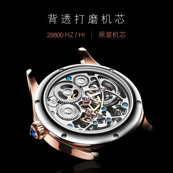 High-End Luxury Diamond Tourbillon Sapphire Luminous Watch 2