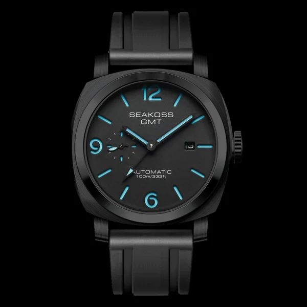 SEAKOSS 1963 GMT Diver 10 ATM Automatic ST2557 316L Super Luminous 1