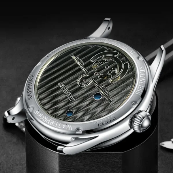 AESOP Super Flying Tourbillon Milky Way Star Sapphire Luxury Watch 2