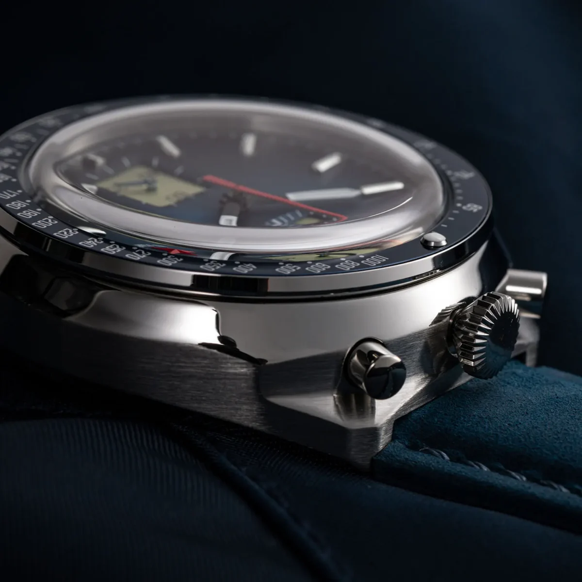 Red Star 1963 Classic Pilot Chronograph 42mm ST1901 Luminous 4