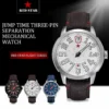 One Pointer Automatic Jump Time ST1721 Luminous Military Watch 6
