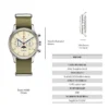 SEAKOSS 1963 Air Force Pilot Calendar ST1654 24-Hour Signature Watch 5