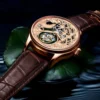 AESOP 100% Real Luxury Tourbillon Skeleton Sapphire Waterproof 4