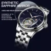 SEAKOSS 100% Original Business Flying Tourbillon Milky Way Sapphire Watch 5