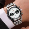 SEAKOSS 1963 Panda Chronograph 40mm ST1901 Luminous Waterproof 6