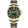 DIELLA Luxury Green Water Ghost Jade Automatic Business Sapphire Watch 4