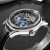 SEAKOSS 1963 Dual Earth 3D Rotating Pilot Automatic Signature Watch 4