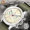 Red Star 1963 Signature Pilot Chronograph ST1901 Sapphire 38 mm 1