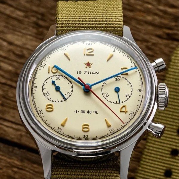 SEAKOSS 1963 Signature Pilot Chronograph 38/40 mm ST1901 Sapphire Luminous 1