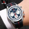 Red Star 1963 Pilot Chronograph ST1903 Super Luminous Waterproof 6