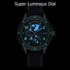 SEAKOSS Signature Sud Nord Hemispheres Automatic Super Luminous Dive Watch 2