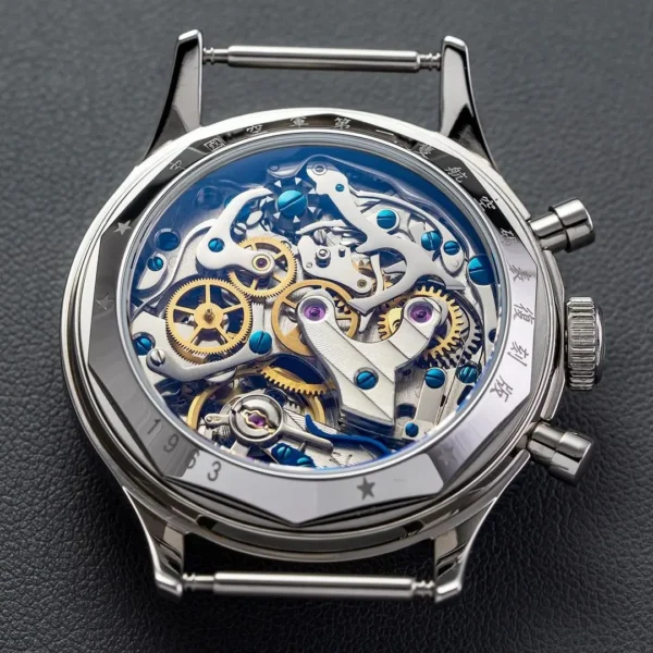 Red Star 1963 Signature Pilot Chronograph 38/40 mm ST1901 Sapphire 2