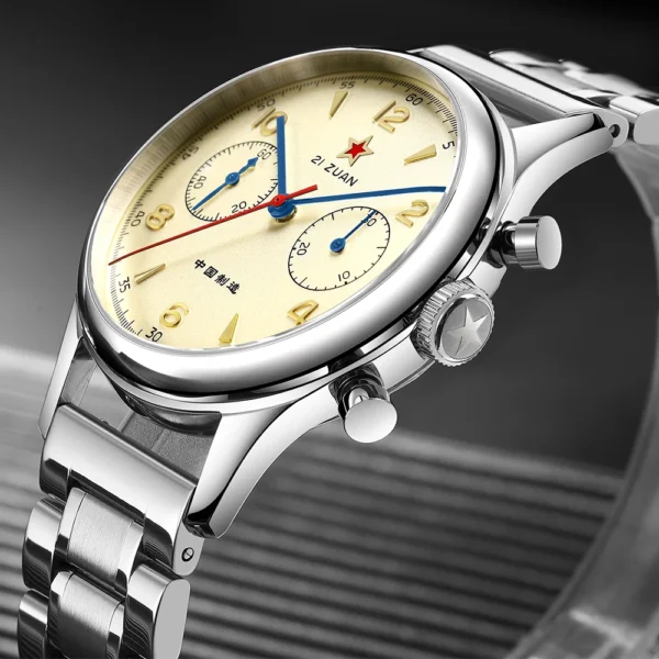 Red Star 1963 Classic Chronograph 38/40 mm ST1901 Sapphire 2