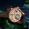 AESOP 100% Tourbillon Skeleton Luxury Waterproof Sapphire Watch 3