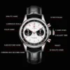 SEAKOSS 1963 Original Panda Chronograph 40mm ST1901 Super Luminous 4