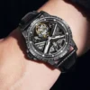 AESOP Real Flying Tourbillon Skeleton Luxury Sapphire Watch 6