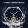 AESOP Super Flying Tourbillon Milky Way Star Sapphire Luxury Watch 3