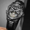 AESOP Real Flying Tourbillon Skeleton Luxury Sapphire Watch 3