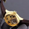 Luxury Gold Tourbillon Skeleton Top Brand Luminous Watch 5