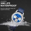 SEAKOSS 1963 Signature Pilot Chronograph 40 mm ST1903 Sapphire Luminous 5